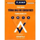 Avantaj Yayınları 11. Sınıf Türk Dili ve Edebiyatı Soru Bankası