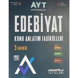 Avantaj Yayınları Ayt Edebiyat Konu Anlatım Fasikülleri (3 Fasikül)