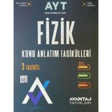 Avantaj Yayınları Ayt Fizik Konu Anlatım Fasikülleri (3 Fasikül)
