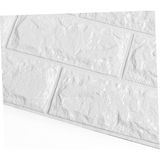 AvantajAl 3D Tuğla Desenli Kendinden Yapışkanlı Duvar Paneli 58X38 cm - Çok Renkli