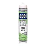 AvantajAl Apel 550 gr Beyaz Silikonize Acrilik Mastik - Çok Renkli - 1 Adet