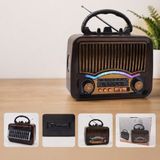 AvantajAl Solar Nostalji Müzik Kutusu - Şarjlı - Fm Radyo - Bluetooth Özellikli - Retro Tasarımlı - Çok Renkli - 1 Adet - Diğer