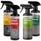 Avantajlı Oto Bakım & Detaylı Temizlik Seti – Komple Araç İç Ve Dış Parlatıcı Ve Koruyucu Bakım Kiti – 4X500 Ml (4'Lü Set)