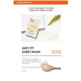 Avantajlı Pirinç Özlü Aydınlatıcı ve Nemlendirici Yaprak Maske Seti(5x17g)Airy Fit Sheet Mask (Rice)