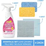Avantajlı Set (Leke Çıkarıcı - Telli Bez - Selüloz Sünger)