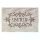 Avanti Linens - Banyo Paspası, Pamuklu Banyo Halısı, Şık Ev Dekoru (Paris Botanik Koleksiyonu)