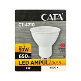 Avarson (1 Adet) Cata 9W (50W) Beyaz Işık (6500K) Dim Edilebilir GU10 Duylu Led Spot Ampul