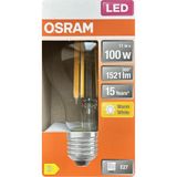 Avarson (1 Adet) Ledvance 11W Sarı Işık (2700K) E27 Duylu (Kalın Duy) Filament LED Ampul