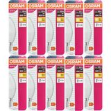 Avarson (10 Adet) Ledvance 7,5W Sarı Işık (2700K) E14 Duylu (Ince Duy) LED Ampul