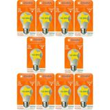 Avarson (10 Adet) Osaka 12VOLT 10W (75W) Beyaz Işık (6500K) E27 Duylu (Kalın Duy) LED Ampul