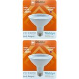 Avarson (2 Adet) Osaka 14W (100W) Ilık Beyaz (Günışığı) (4000K) E27 Duylu (Kalın Duy) LED PAR30 Ampul - Gün Işığı