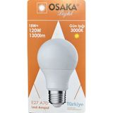 Avarson (2 adet) Osaka 18W (120W) Sarı Işık (3000K) E27 Duylu (Kalın Duy) LED Ampul