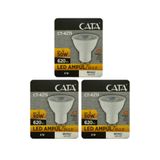 Avarson (3 adet) Cata 8W (50W) 6500K (Beyaz Işık) GU10 DUYLU LED Spot Ampul