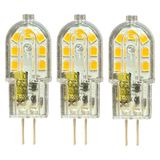 Avarson (3 adet) OSAKA 12VOLT 3W Sarı Işık (3000K) G4 Duylu LED Kapsül Ampul
