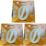 Avarson (3 adet) Osaka 40W Sarı-Günışığı-Beyaz E27 Duylu Simit Ampul