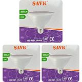 Avarson (3 Adet) Şavk 11W 6500K (Beyaz Işık) PAR30 E27 Duylu (Kalın Duy) LED Spot Ampul