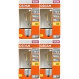 Avarson (4 Adet) Ledvance 7,5W Sarı Işık (2700K) E27 Duylu (Kalın Duy) Filament LED Ampul