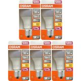 Avarson (5 Adet) Ledvance 8,8W SARI Işık (2700K) E27 Duylu (Kalın Duy) Dim Edilebilir LED Ampul - Sarı