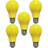 Avarson (5 Adet) Osaka 10W Sarı Işık E27 Duylu (Kalın Duy) LED Ampul