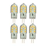 Avarson (6 adet) OSAKA 3W Sarı Işık (3000K) G4 Duylu LED Kapsül Ampul