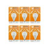 Avarson (6 adet) Osaka 7W (50W) Beyaz IŞIK E14 DUYLU (Ince Duy) LED Mini Ampul
