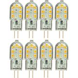 Avarson (8 adet) OSAKA 3W Sarı Işık (3000K) G4 Duylu LED Kapsül Ampul