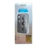 Avarson Isıya Dayanıklı Termal Akım Korumalı 3 Lü Priz, 2 USB, 1 Type-C, 2 Metre