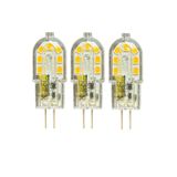 Avarson Osaka 12V 3W Sarı Işık 3000K G4 Duylu LED Kapsül Ampul, 3 Adet
