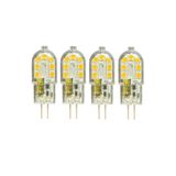 Avarson Osaka 12V 3W Sarı Işık 3000K G4 Duylu LED Kapsül Ampul, 4 Adet