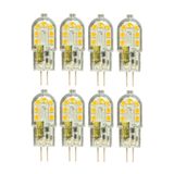 Avarson Osaka 12V 3W Sarı Işık 3000K G4 Duylu LED Kapsül Ampul, 8 Adet