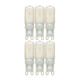 Avarson Osaka LED Kapsül Ampul, 5W, Sarı Işık (3000K), G9 Duylu, 6 Adet