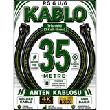 Avarson Reçber Rg 6 U/6 Phy-Hf Trishield Koaksiyel Uydu Kablosu 307093 - 35 METRE
