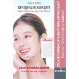 AVCA 6 Peptide, Retinol, Kolajen Destekli Kırışıklık Karşıtı Alın, Kaş Arası ve Gülme Çizgileri Bakım Bandı 25 Patch - Collagen Infused Wrinkle Firming Dot Patch 25 Patch
