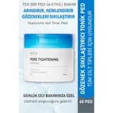 AVCA Niacinamide PHA Gözenek Sıkılaştırıcı ve Pürüzsüzleştirici Toner Pad 60 - Pore Tightening Toner Pads 60 Ped
