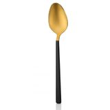 Avcı Black Mix Touch Mat 12 Adet 18/10 3 mm Paslanmaz Çelik Yemek Kaşığı