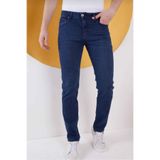 Avcı Erkek Koyu Mavi Regular Fit Boru Paça Esnek Likralı Jeans Kot Pantolon