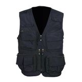 Avcı Model İçi Fileli Siyah Renk Outdoor Yazlık Yelek