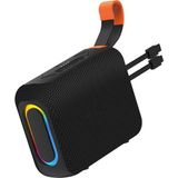 Avcı Teknoloji Market 5000MAH Powerbankli Bluetooth Hoparlör - Kendinden Kablolu Taşınabilir Ses Bombası - Siyah