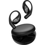 Avcı Teknoloji Market Bluetooth 5.3 Spor Kulaklık Kancalı Kablosuz Kulak Içi Mikrofonlu - Siyah