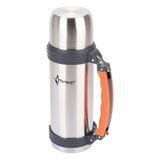 Avcı Termosu - 0.75 Lt - Çift Kat Çelik - Penguen - İnox (Png-3015)