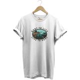 Avcılık Live To Hunt Doğa Ağaç Baskılı Regular Fit %100 Pamuk T-Shirt - Beyaz - 2XL