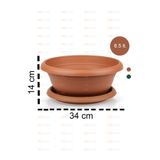 Avdora Arajman Saksı - Bahçe / Balkon Saksı 6.5 Litre