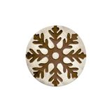 AvE Home Ahşap Mobilya Kulp 3.8 Cm Kar Tanesi Desenli Çekmece Kulpu