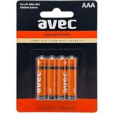 Avec LR03 Aaa Alkalin Ince Kalem Pil 4 Lü - 4 Adet