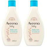 Aveeno Baby Günlük Bakım Hassas Ciltler için Saç ve Vücut Şampuanı (2 paketi)