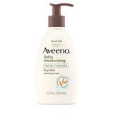 Aveeno Günlük Nemlendirici Yüz Temizleyici, Yatıştırıcı GDO'suz yulaf, nemlendirici yüz yıkama, yumuşak ve esnek ciltler için, paraben-, sülfat, koku-, boya ve sabun içermez, 12 ml