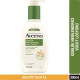 Aveeno Günlük Yoğun Nemlendirici Vücut Losyonu 300 ml – Unisex, Kuru Ciltler İçin Derinlemesine Nem Bakımı - [d]
