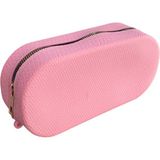 Avega Vg-006 Timsah Deri Silikon Kokulu Kalem Çantası - Pembe