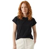 Aven Kadın Siyah Günlük Stil T-Shirt 26YK0028-SYH