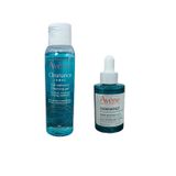 Avene Cleanance Aha Exfoliating Serum 30 ML + Yağlı ve Akneli Ciltler için Matlaştırıcı Temizleme Jeli 100 ML